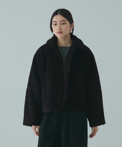 VICKY（ビッキー） ブルゾン アウター ボアコクーンスリーブブルゾン