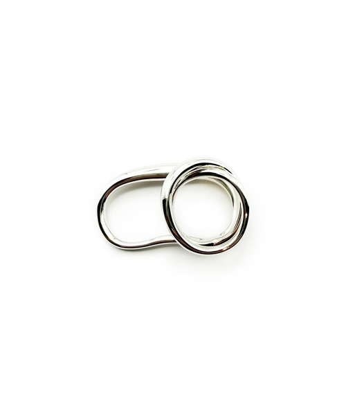 指輪 リング THEATER シアター マルチプルアートデザイン２フィンガーシルバーリング レディース メンズ | THEATER | 06