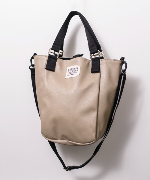 「FREDRIK PACKERS」 2WAYバッグ FREE ベージュ レディース_画像4