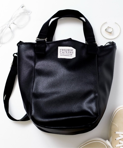 「FREDRIK PACKERS」 2WAYバッグ FREE ベージュ レディース_画像6