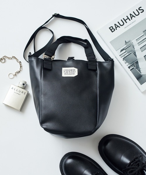 「FREDRIK PACKERS」 2WAYバッグ FREE ベージュ レディース_画像8