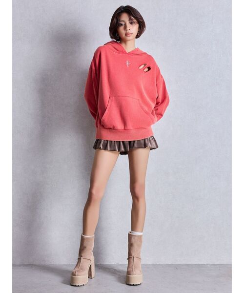 GYDA（ジェイダ） ブーツ フェイクムートンplatformショートブーツ