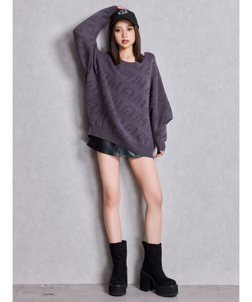 GYDA（ジェイダ） ブーツ フェイクムートンplatformショートブーツ