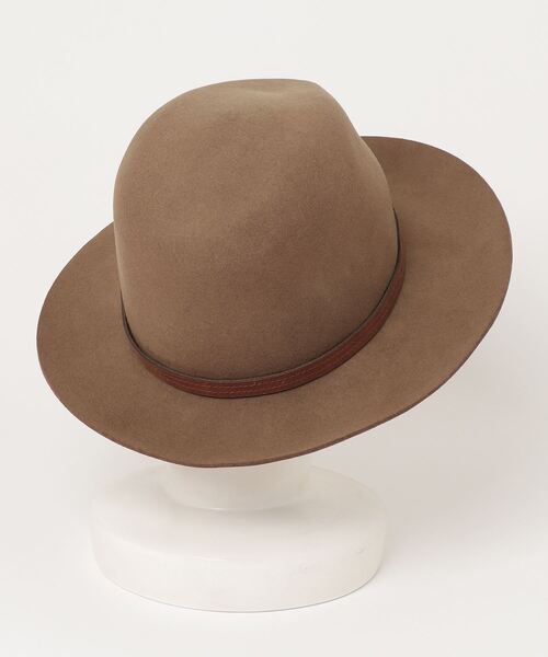 「rag & bone」 ハット L ブラウン レディース_画像2