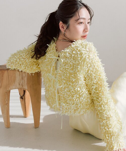 La boutique Bonbon（ラブティックボンボン） カーディガン 「着映え