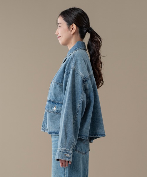 Levi's（リーバイス） デニムジャケット gジャン TYPEIIクロップド