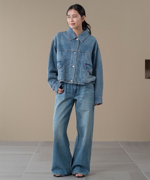 Levi's（リーバイス） デニムジャケット gジャン TYPEIIクロップド
