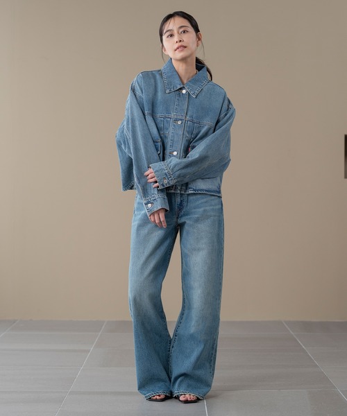 Levi's（リーバイス） デニムジャケット gジャン TYPEIIクロップド