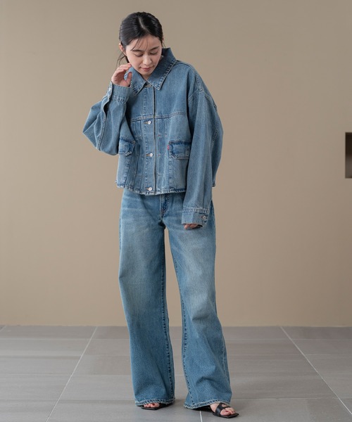 Levi's（リーバイス） デニムジャケット gジャン TYPEIIクロップド