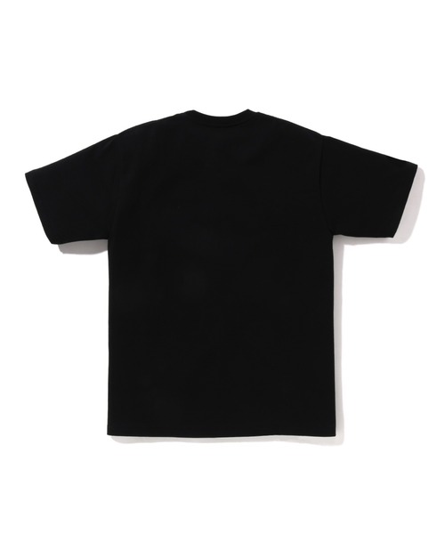 「A BATHING APE」 半袖Tシャツ LARGE ブラック メンズの画像