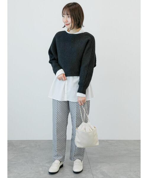 「Te chichi TERRASSE」 パンツ F ブラック レディース_画像7