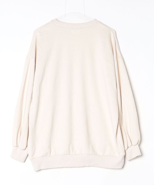 「merry jenny」 スウェットカットソー FREE ベージュ レディース_画像2