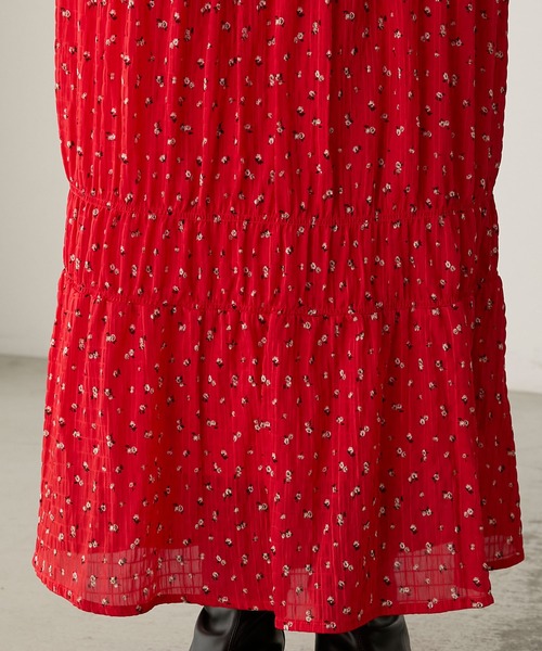 「BONLECILL」 ロングスカート FREE アイボリー レディース_画像2