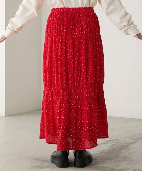 「BONLECILL」 ロングスカート FREE アイボリー レディース_画像7