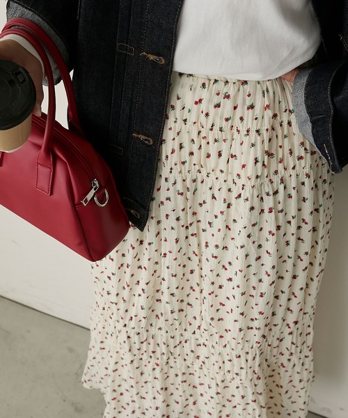 「BONLECILL」 ロングスカート FREE アイボリー レディース_画像8