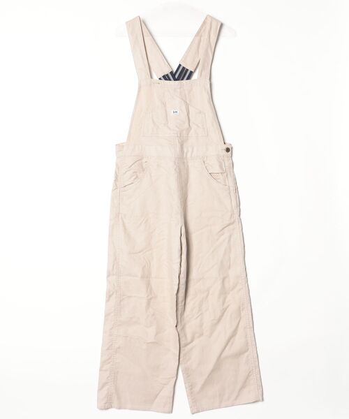 Lee（リー） オーバーオール S ホワイト レディース : ZOZOTOWN Yahoo