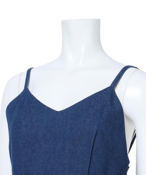 「INGNI」 キャミソールワンピース M ブラック レディース_画像5