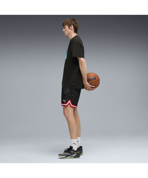 PUMA（プーマ） パンツ メンズ バスケットボール Hoops x E.T. AOP