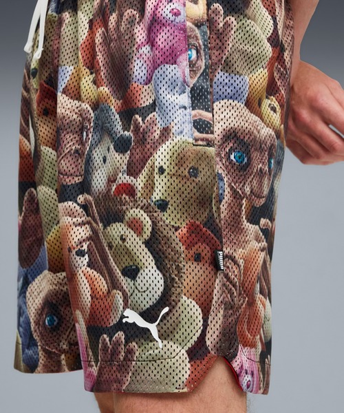 PUMA（プーマ） パンツ メンズ バスケットボール Hoops x E.T. AOP