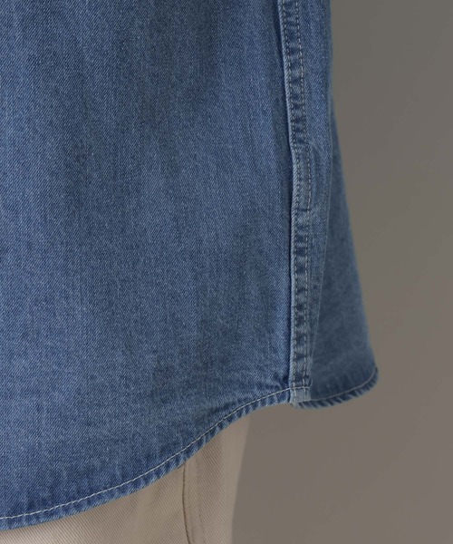 RAGEBLUE（レイジブルー） シャツ Light oz denim Western shirt