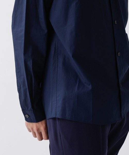 「NANO universe」 長袖シャツ MEDIUM ブルー メンズ_画像3