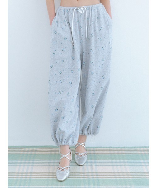 「FURFUR」 スウェットパンツ FREE ライトグレー レディース_画像2