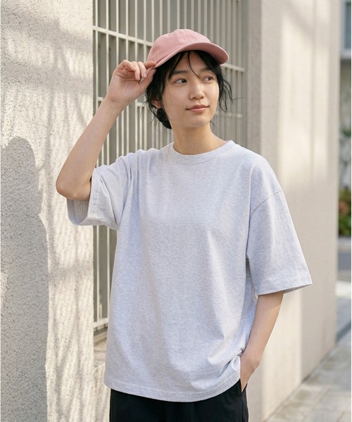 CROSS & STITCH tシャツ オーバーサイズTシャツ5分袖 メンズ