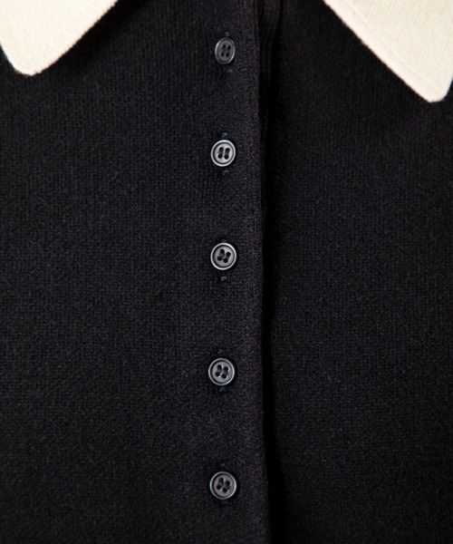 「MILLION CARATS」 ニットワンピース FREE チャコールグレー レディース_画像7