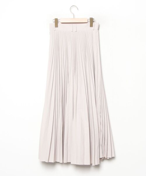 「anuans」 プリーツスカート MEDIUM ベージュ レディース_画像2