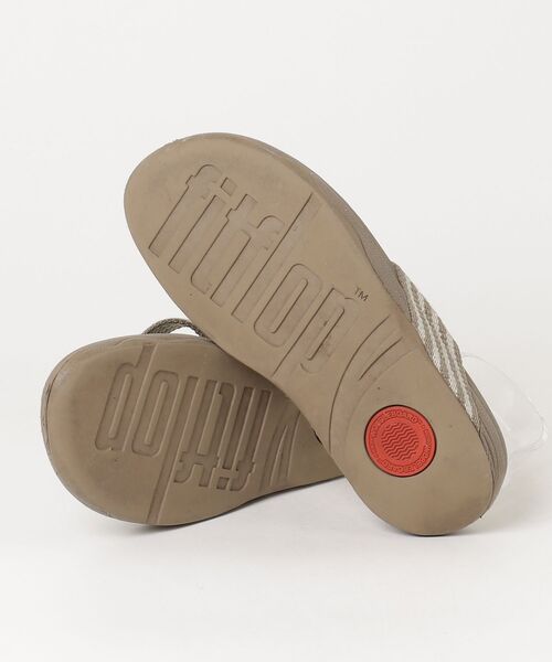 「fitflop」 フラットサンダル 7 グレー レディース_画像3