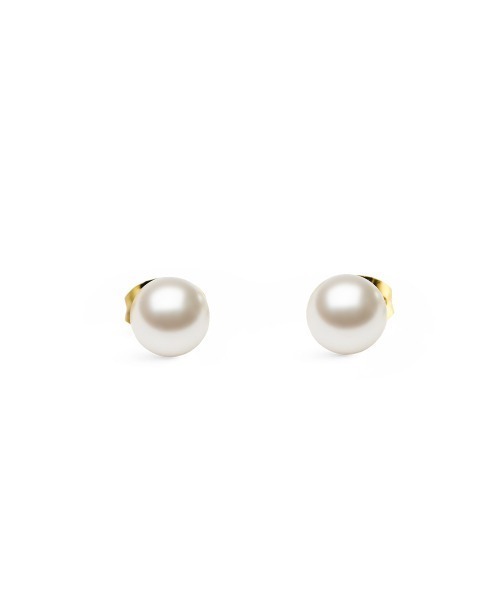 ピアス Pearl Stud Earring パール ローズゴールド／ゴールド／シルバー レディース メンズの画像