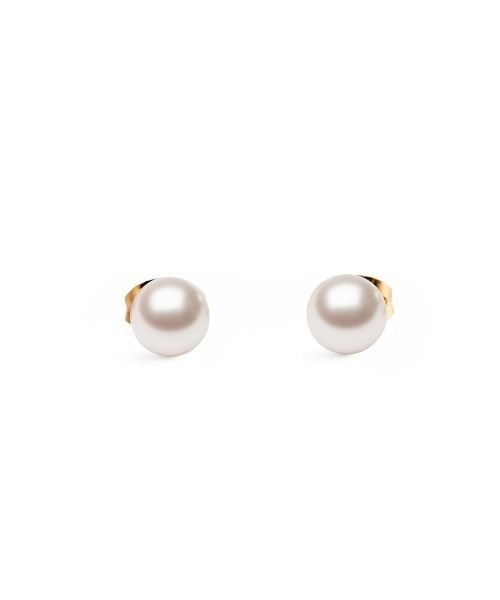 ピアス Pearl Stud Earring パール ローズゴールド／ゴールド／シルバー レディース メンズの画像