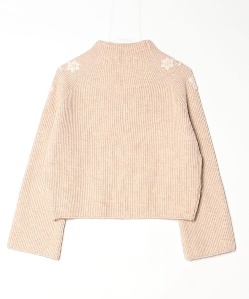 「NOELA」 長袖ニット FREE ベージュ レディース_画像2