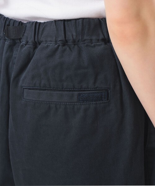 ハーフパンツ ワイドパンツ パンツ 「別注」Gramicci / ツイル 2プリーツ ショーツ レディースの画像