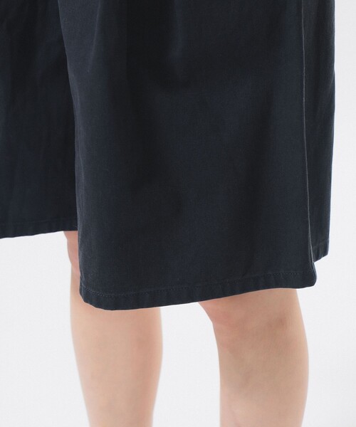 ハーフパンツ ワイドパンツ パンツ 「別注」Gramicci / ツイル 2プリーツ ショーツ レディースの画像