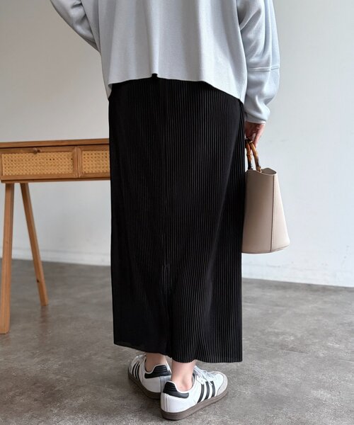 「Chez toi」 プリーツスカート FREE ベージュ レディース_画像6