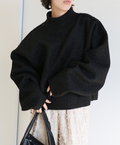 「select MOCA」 長袖カットソー FREE グレー レディース_画像3