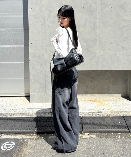 「mellowneon」 デニムパンツ SMALL ブラック レディース_画像8