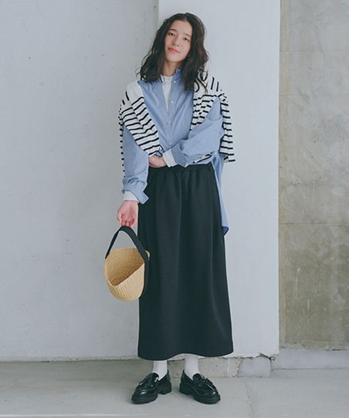 だんご　レディース　BLK M ダンボールショートジャケット|LANVIN en Bleu | LANVIN en Bleu