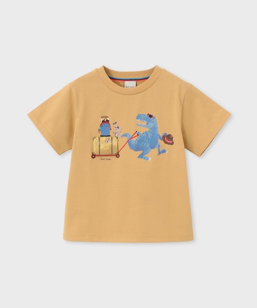 Paul Smith JUNIOR tシャツ ボーイズ ダイナソーバケーション ギミック