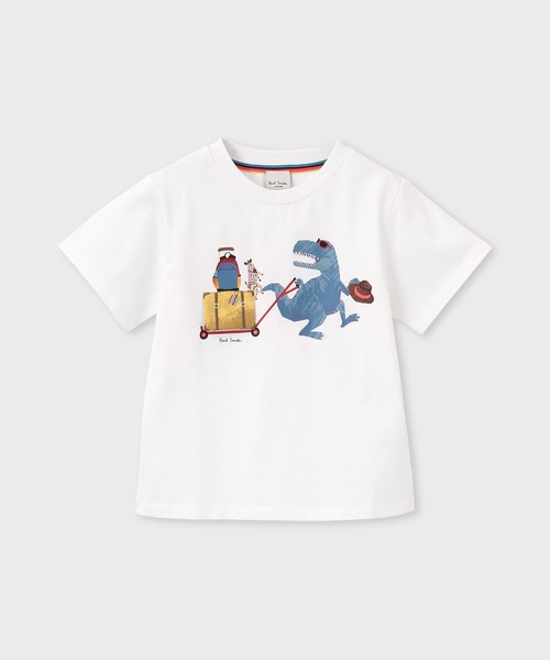 【新品】Paul Smith JUNIOR Tシャツ 130 110 2枚セット Paul Smith JUNIOR tシャツ ボーイズ ダイナソーバケーション ギミック