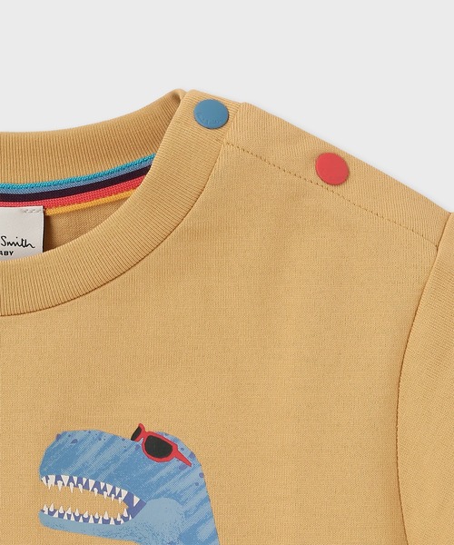Paul Smith JUNIOR tシャツ ボーイズ ダイナソーバケーション ギミック