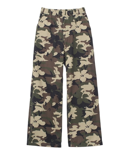 パンツ FADED FACE LABEL EASY PANTS レディースの画像