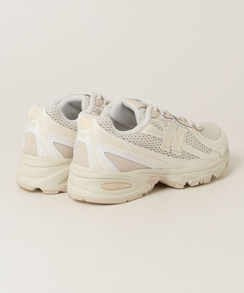 「New Balance」 ローカットスニーカー 25.0cm ライトベージュ レディースの画像