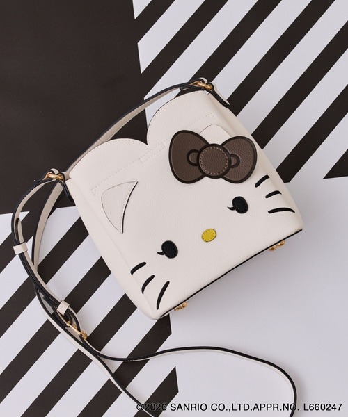 VIS（ビス） ショルダーバッグ バッグ ミニ 「HELLO KITTY×VIS」ダブル