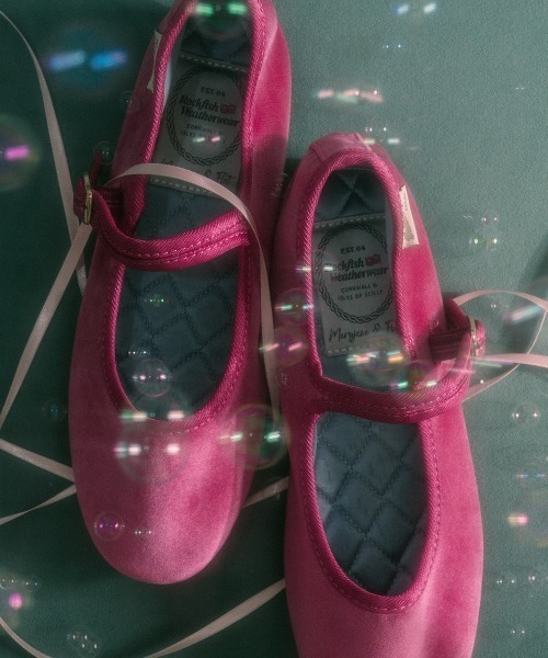 「ROCKFISH WEATHERWEAR」 フラットパンプス 25.0cm ブラック レディース_画像6