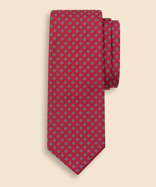 Brooks Brothers シルク　トーナルスクエア　ジャカードタイ BROOKS BROTHERS（ブルックスブラザーズ） ネクタイ シルク スクエア