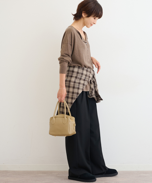 「JOURNAL STANDARD relume」 イージーパンツ 36 グレー レディースの画像