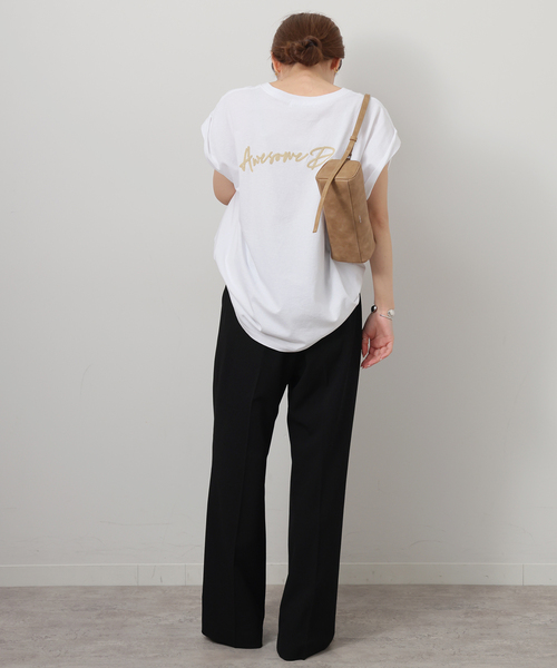 「JOURNAL STANDARD relume」 イージーパンツ 36 グレー レディースの画像