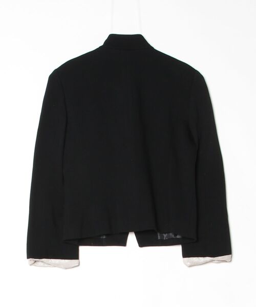 「ships little black」 ジャケット MEDIUM ブラック レディース_画像2